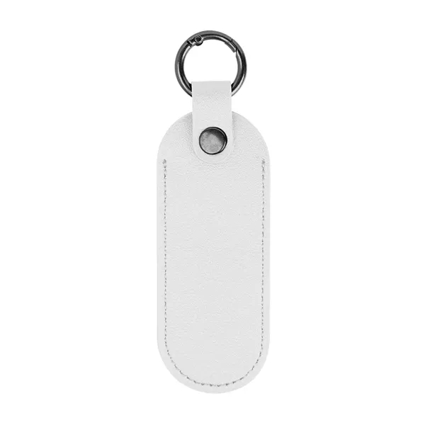 Bates Leatherette Key Tag With Carabiner... from ASI 61125 Hit Promotional Products / Hit®