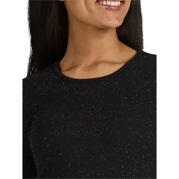 koi - Smiley World - Women's Speckled Rib Face Elbow Tend...... from ASI 86018 Scrub Authority / Uniform Stores