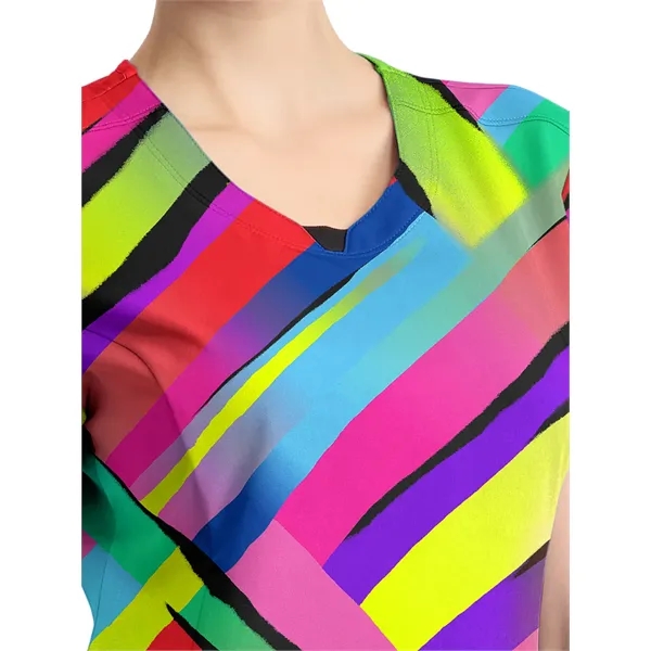Infinity - Women's Round Neck Print Top... from ASI 86018 Scrub Authority / Uniform Stores
