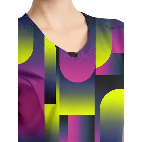 Infinity - Women's Round Neck Print Top... from ASI 86018 Scrub Authority / Uniform Stores