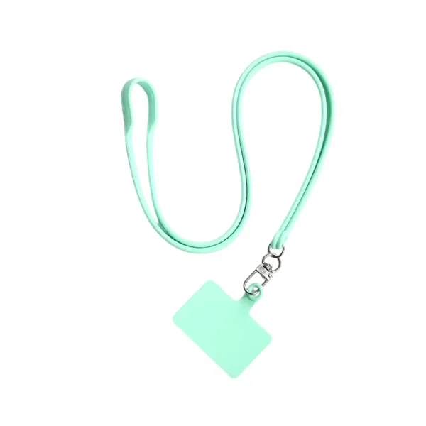 Silicone neck strap mobile phone lanyard plus 1 color silkscreen on... from ASI 37218 Athena Promo (tm)