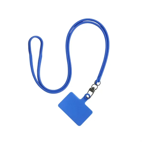 Silicone neck strap mobile phone lanyard plus 1 color silkscreen on... from ASI 37218 Athena Promo (tm)