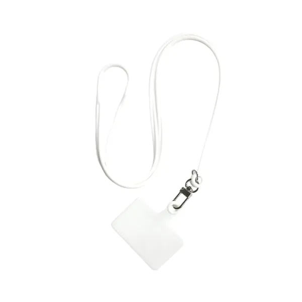 Silicone neck strap mobile phone lanyard plus 1 color silkscreen on... from ASI 37218 Athena Promo (tm)