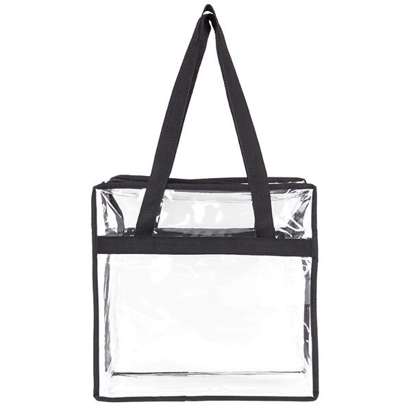 Transparent zippered tote bag which complies with the new NFL stadium... from ASI 34800 Alstar Creations / Alstar Line
