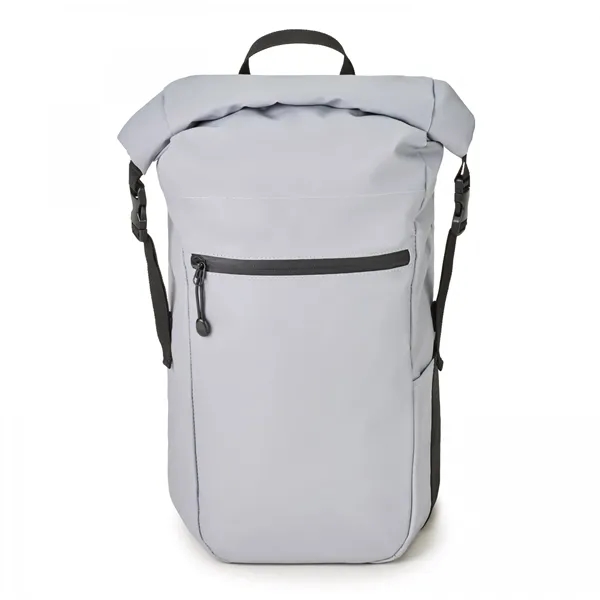 Bring on the elements This water resistant Roll-Top 22L Backpack is... from ASI 88660 Spector & Co.