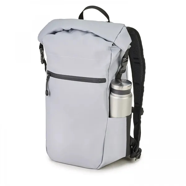 Bring on the elements This water resistant Roll-Top 22L Backpack is... from ASI 88660 Spector & Co.