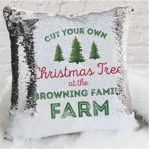 Our Silver/White Sequin Decorative Cushion Cover is made of sequin fabric... from ASI 73010 Natico Originals Inc