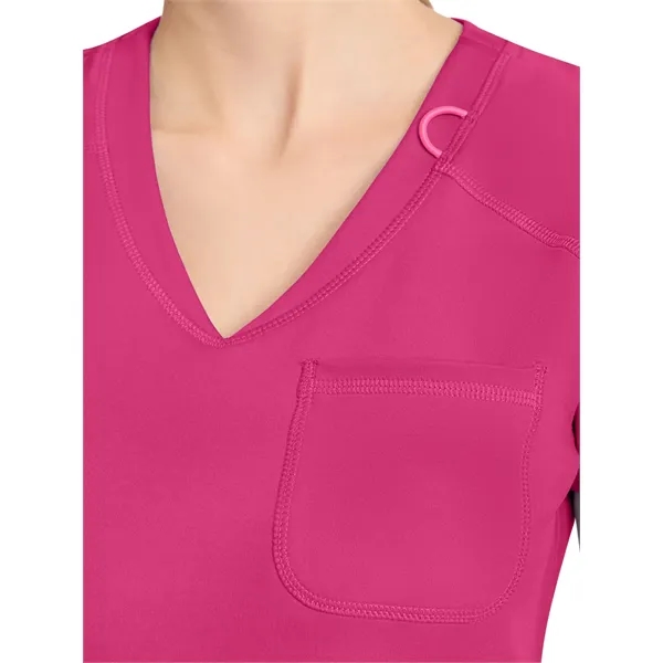 Med Couture - MC AMP KNIT - Women's 3-Pocket V-Neck Top... from ASI 86018 Scrub Authority