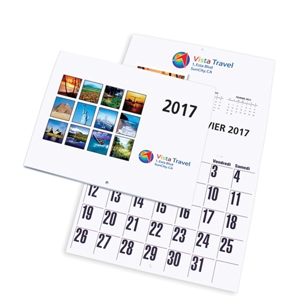 Calendar - 11" x 8-1/2".... from ASI 71475 Minimedia Intl Inc