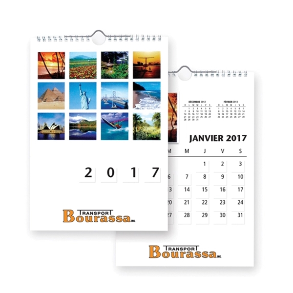 Calendar - 8-1/2" x 11-3/4"... from ASI 71475 Minimedia Intl Inc