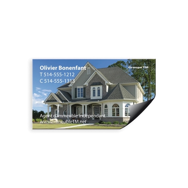 Paper magnet with convenient magnetic attraction for the refrigerator.... from ASI 71475 Minimedia Intl Inc / Mini Media