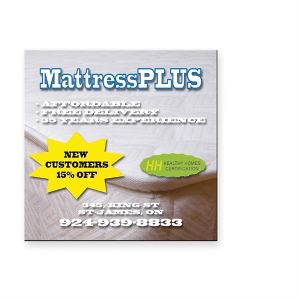 Paper magnet with convenient magnetic attraction for the refrigerator.... from ASI 71475 Minimedia Intl Inc / Mini Media