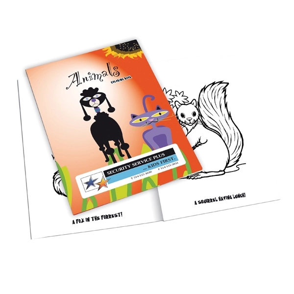 Coloring book with stock cover and stock coloring images. 8 pages.... from ASI 71475 Minimedia Intl Inc / Mini Media