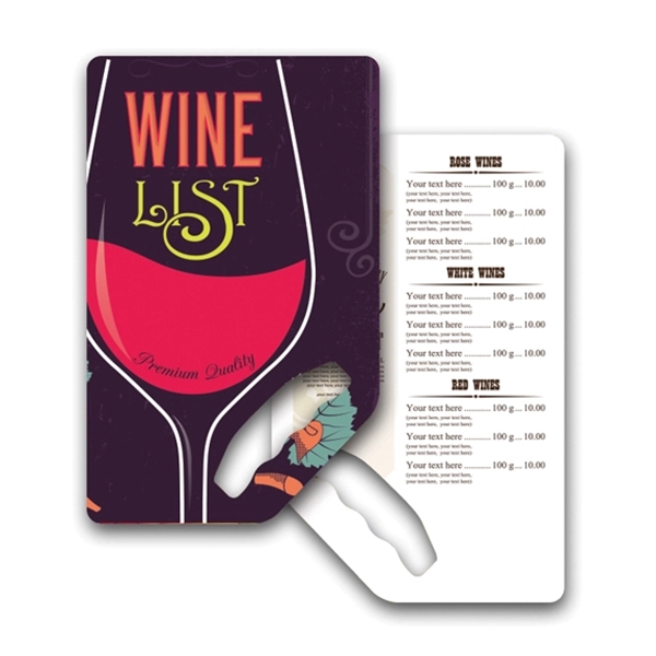 Hand fan with 2-side lamination and die cutting.... from ASI 71475 Minimedia Intl Inc