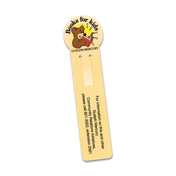 Bookmark with 2-side lamination and die cutting.... from ASI 71475 Minimedia Intl Inc / Mini Media