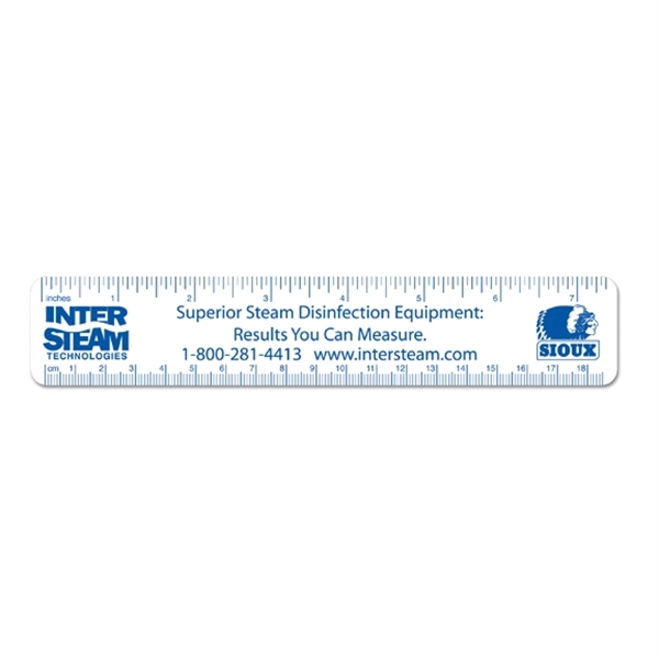 Ruler with 2-side lamination and die cutting.... from ASI 71475 Minimedia Intl Inc / Mini Media