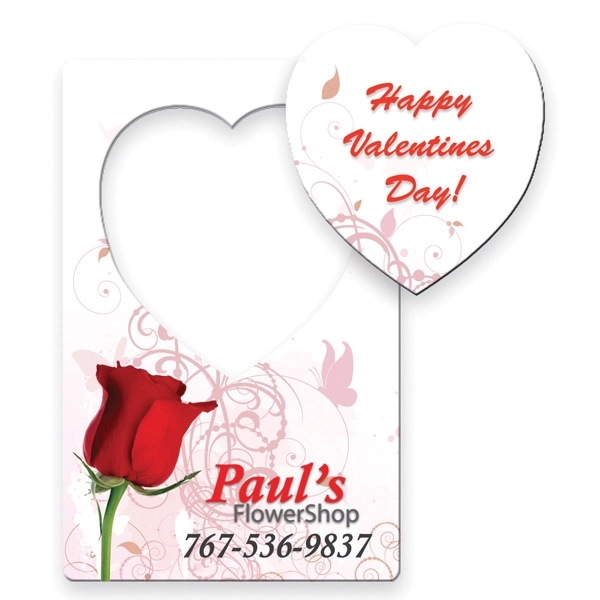 Magnetic photo frame with 0.025" thick magnetic surface and glossy lamination.... from ASI 71475 Minimedia Intl Inc