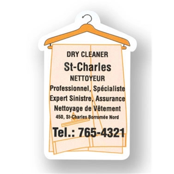 Shaped magnet with 0.020" thick surface, glossy lamination, and die cutting.... from ASI 71475 Minimedia Intl Inc / Mini Media