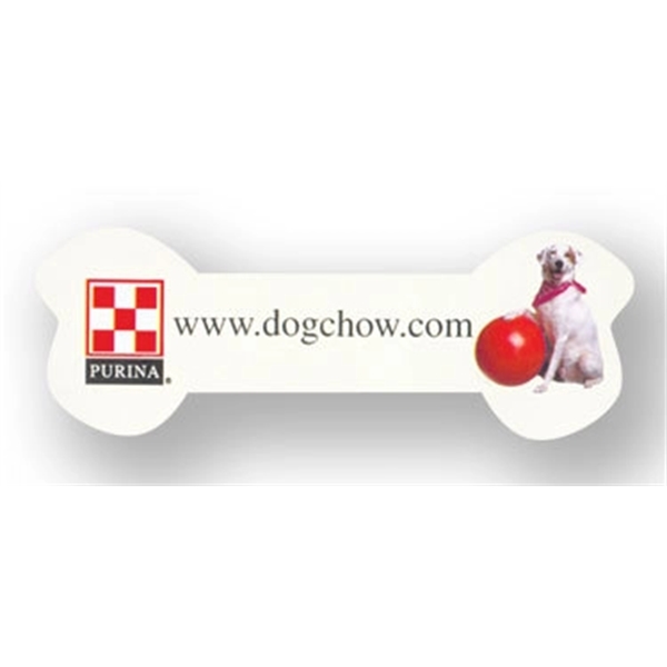 Shaped magnet with 0.020" thick surface, glossy lamination, and die cutting.... from ASI 71475 Minimedia Intl Inc / Mini Media