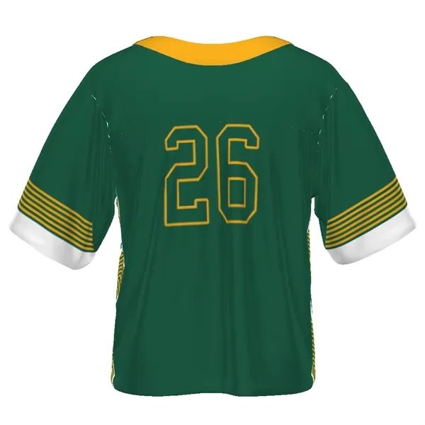 Youth Lacrosse Jersey. 100% polyester single-ply closed hole mesh.... from ASI 37461 Augusta Sportswear