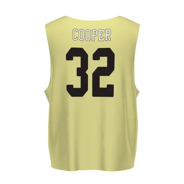 Adult Sublimated Reversible Lacrosse Pinnie. 100% polyester single-ply closed hole mesh.... from ASI 37461 Augusta Sportswear