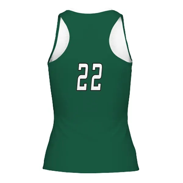 Girls' Sublimated Reversible Lacrosse Tank. 91% polyester/9% spandex engineered with lightweight,... from ASI 37461 Augusta Sportswear