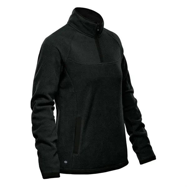 Women's fleece top with a 1/4 zip high collar, a kanga... from ASI 61125 Hit Promotional Products / Hit®