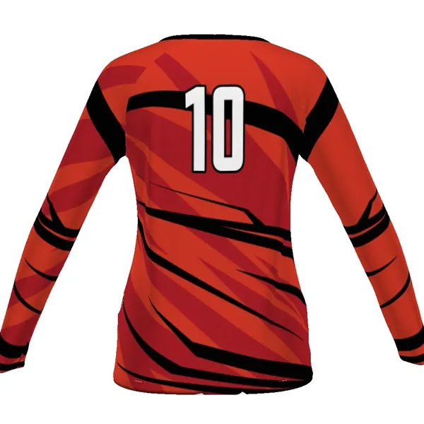 Ladies' Long Sleeve Volleyball Jersey. 100% polyester interlock smooth knit.... from ASI 37461 Augusta Sportswear