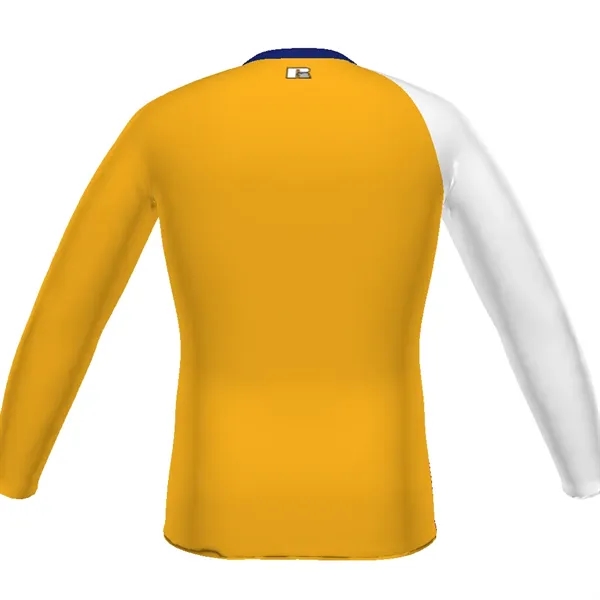 Long Sleeve Compression Tee. 91% polyester/9% spandex engineered with lightweight, breathable... from ASI 37461 Augusta Sportswear