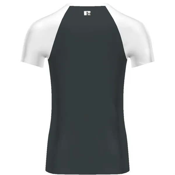 Short Sleeve Compression Shirt. 91% polyester/9% spandex engineered with lightweight, breathable... from ASI 37461 Augusta Sportswear