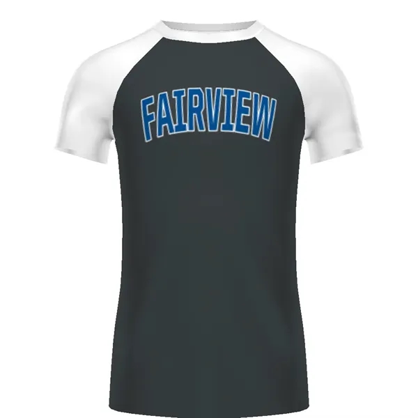 Short Sleeve Compression Shirt. 91% polyester/9% spandex engineered with lightweight, breathable... from ASI 37461 Augusta Sportswear