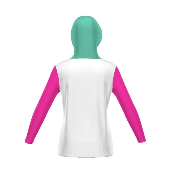 Ladies' Cotton-Touch™ Poly Hoodie. 5.6 ounce, 95% polyester/5% spandex wicking knit.... from ASI 37461 Augusta Sportswear / Holloway Sportswear