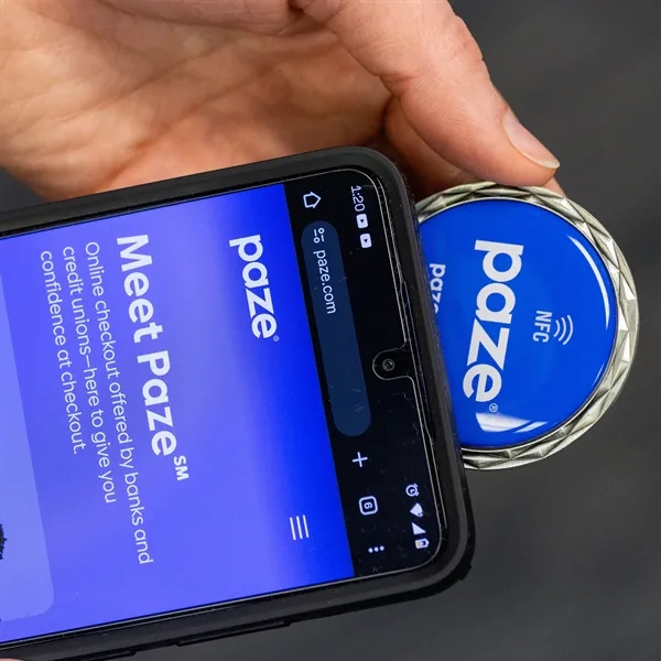 2" Die cast challenge coin with Diamond Border and NFC Function.... from ASI 52263 EMT / EMT EASY