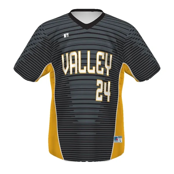 Adult Turbo V-Neck Jersey. 91% polyester/9% spandex jersey.... from ASI 37461 Augusta Sportswear