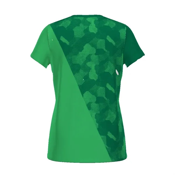 Ladies' Turbo Cotton-Touch™ poly tee. 5.6 ounce, 95% polyester/5% spandex wicking... from ASI 37461 Augusta Sportswear / Holloway Sportswear