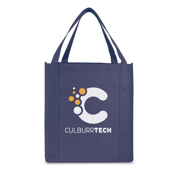 Lightweight and eco-friendly grocery tote bag with spacious open main compartment,... from ASI 79530 Prime Line