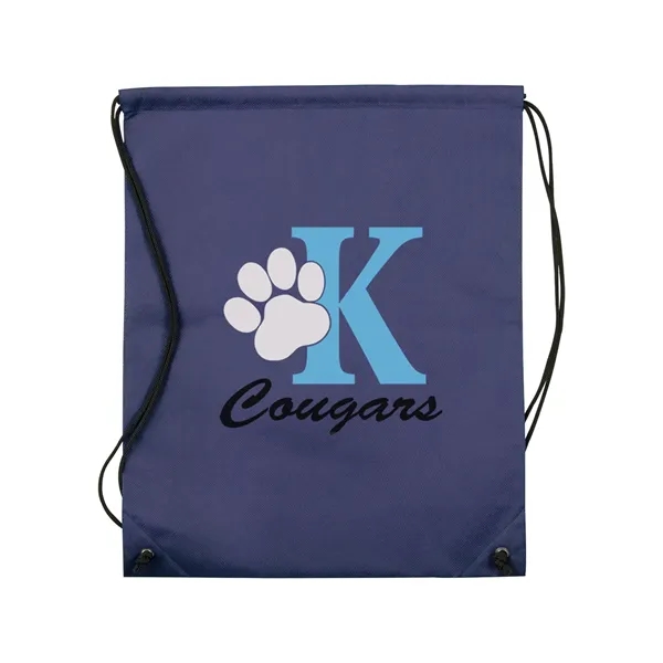 Eco-friendly, non-woven drawstring bag with cinch-top closure and adjustable soft nylon... from ASI 79530 Prime Line