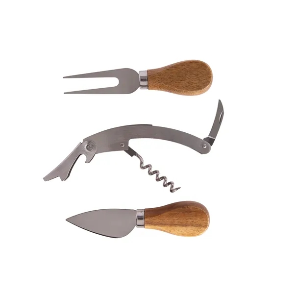 Wine & Cheese Accessories 4-pc Set... from ASI 79530 Prime Line