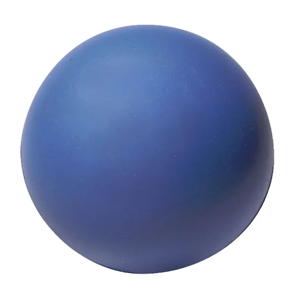 Round ball-shaped stress reliever made of polyurethane foam; offered in an... from ASI 68507 The Magnet Group / Perfect Line
