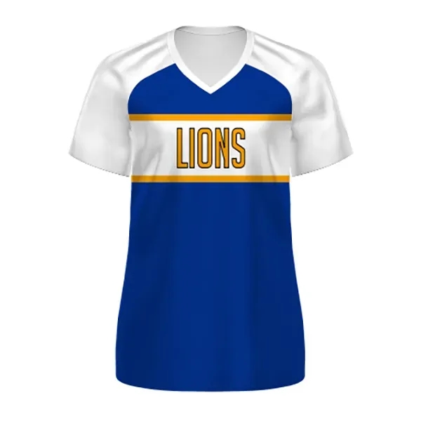 Ladies' Semi-Sublimated Raglan Tee. 100% Polyester wicking smooth knit.... from ASI 37461 Augusta Sportswear / Holloway Sportswear