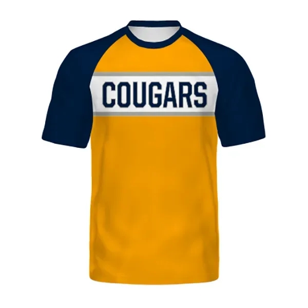 Adult Semi-Sublimated Raglan Tee. 100% Polyester wicking smooth knit.... from ASI 37461 Augusta Sportswear / Holloway Sportswear