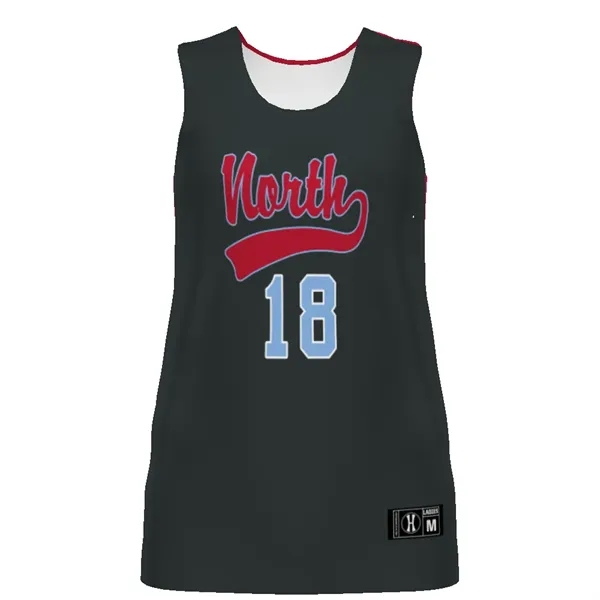 Ladies' Sublimated Basketball Jersey. Dry-Excel™ 100% polyester single ply reversible closed... from ASI 37461 Augusta Sportswear / Holloway Sportswear