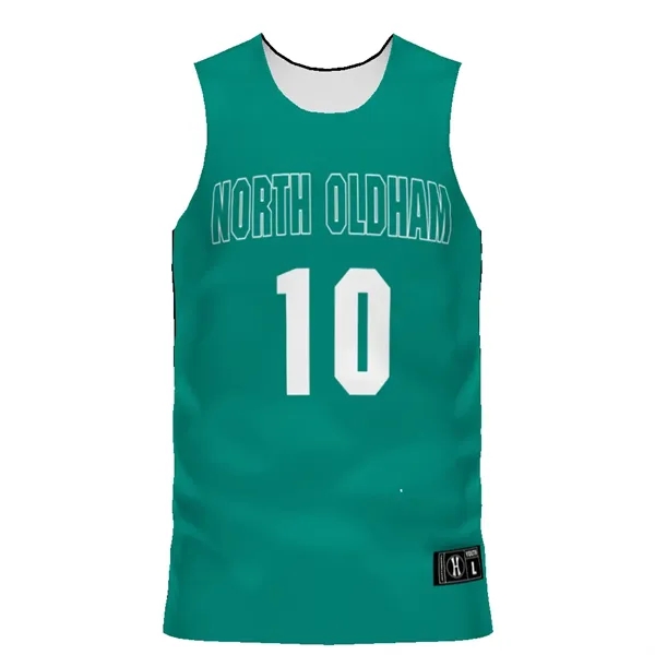 Youth Reversible Basketball Jersey. Dry-Excel™ 100% polyester single ply reversible closed... from ASI 37461 Augusta Sportswear / Holloway Sportswear