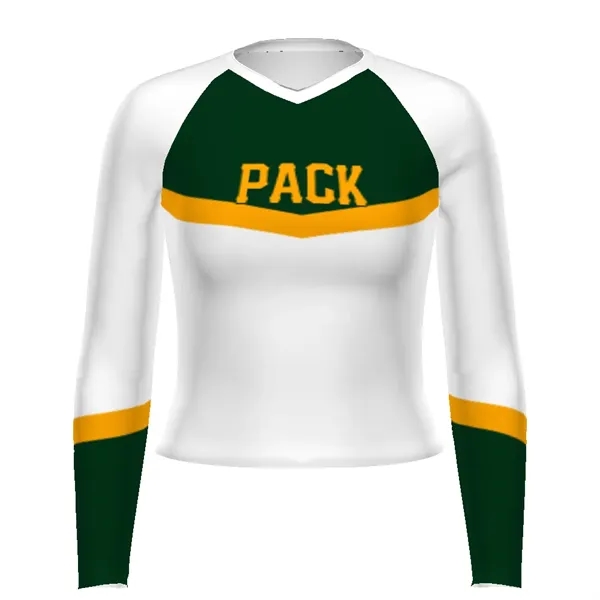 Item #228469 Girls' FreeStyle Long Sleeve Cheer Top
