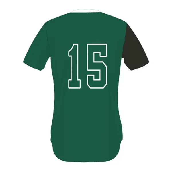 Adult V-Neck Performance Mesh Baseball Jersey. 92% polyester/8% spandex.... from ASI 37461 Augusta Sportswear