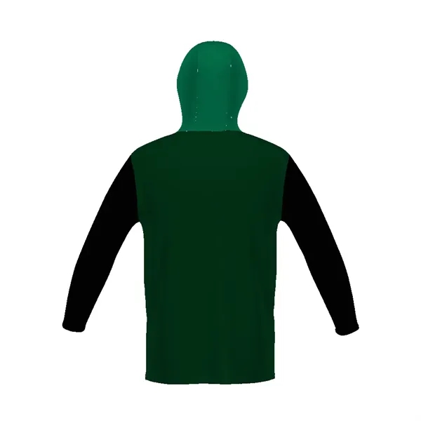 Youth Cotton-Touch™ hoodie. 5.6 ounce, 95% polyester/5% spandex, wicks moisture.... from ASI 37461 Augusta Sportswear / Holloway Sportswear