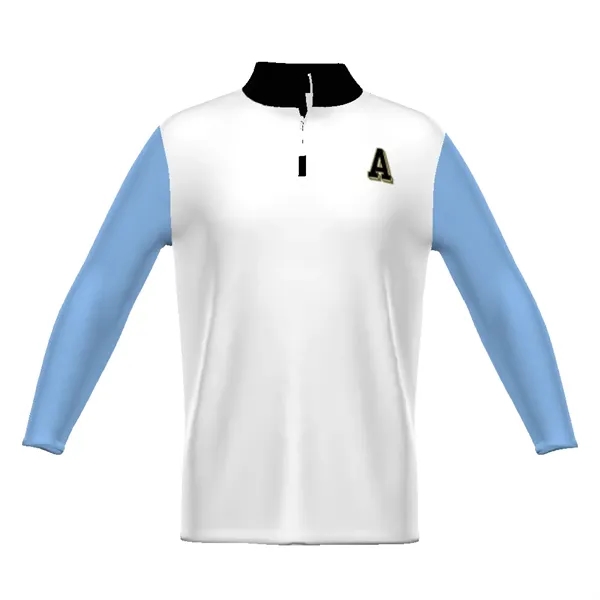 Youth Cotton-Touch™ 1/4 Zip Pullover. 5.6 ounce, 95% polyester/5% cotton.... from ASI 37461 Augusta Sportswear / Holloway Sportswear