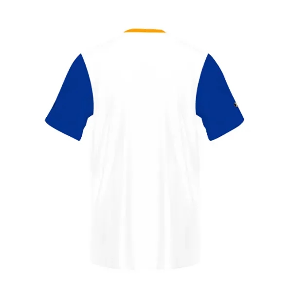 Youth V-Neck baseball jersey. Dry-Excel™ 100% polyester single ply reversible closed... from ASI 37461 Augusta Sportswear / Holloway Sportswear