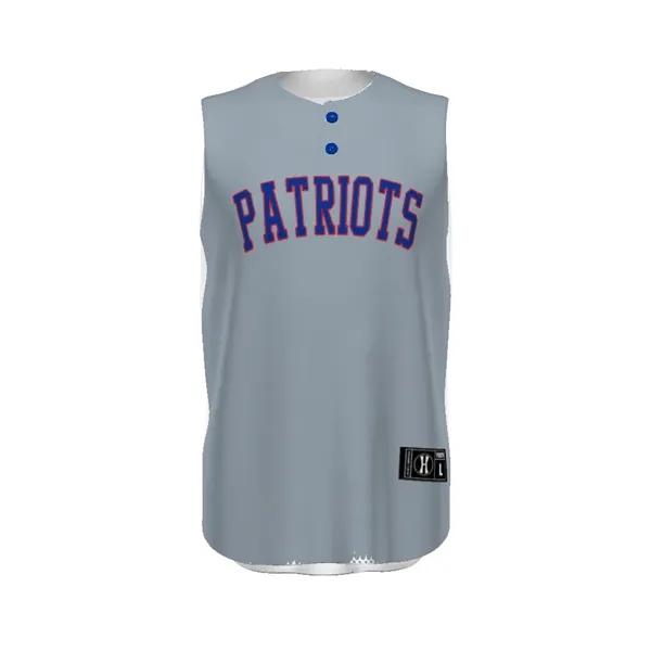 Youth sleeveless baseball jersey. Dry-Excel™ 100% polyester double-knit wicking mesh.... from ASI 37461 Augusta Sportswear / Holloway Sportswear