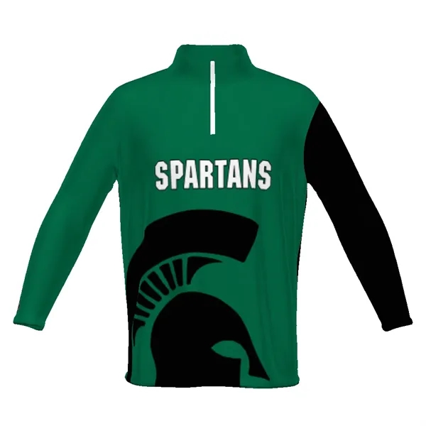 Youth 1/4 Zip Pullover.  Dry-Excel™ 5.9 ounce 100% polyester performance... from ASI 37461 Augusta Sportswear / Holloway Sportswear